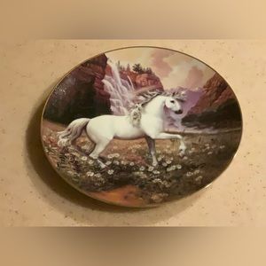 Collectors Plate Valley of Unicorn